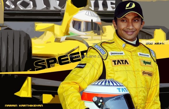 Narain Karthikeyan to be backed by Hero Motors at 2011 Indian Grand Prix